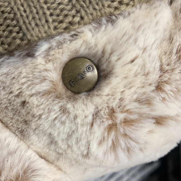 FAO Schwarz Large Brown Teddy Bear with Bomber Jacket Toys R Us Plush - Picture 3 of 7